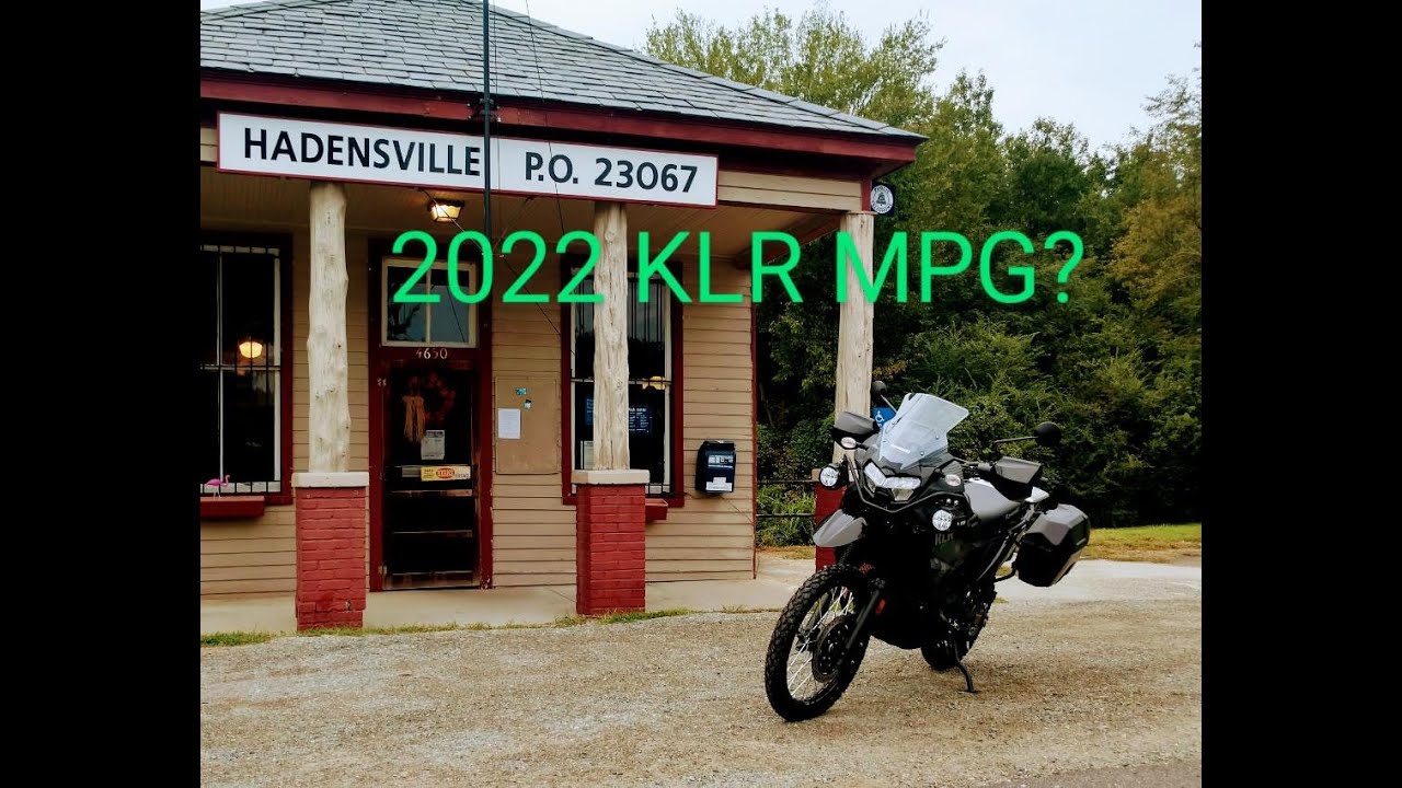 New 2022 KLR 650 Adventure MPG, Suspension, Vibration and More!