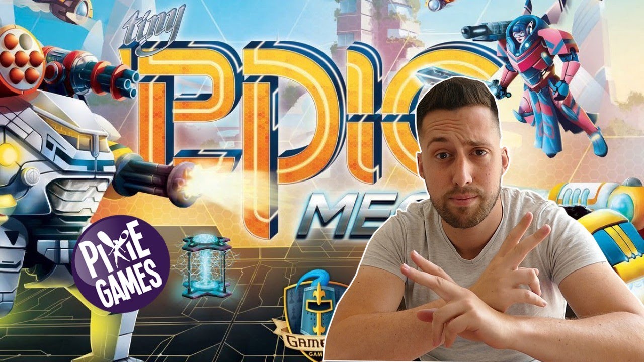 Coup d'oeil sur Tiny Epic Mechs