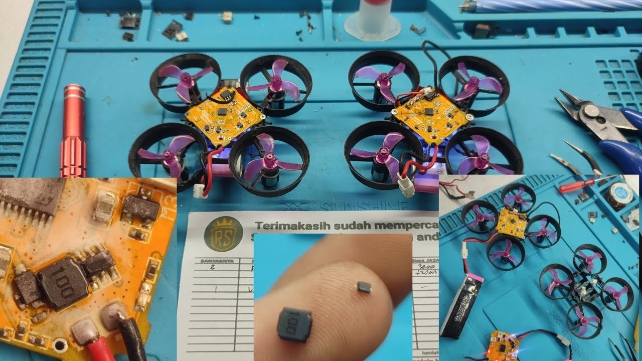 Cara memperbaiki FC Rajawali whoop mati total