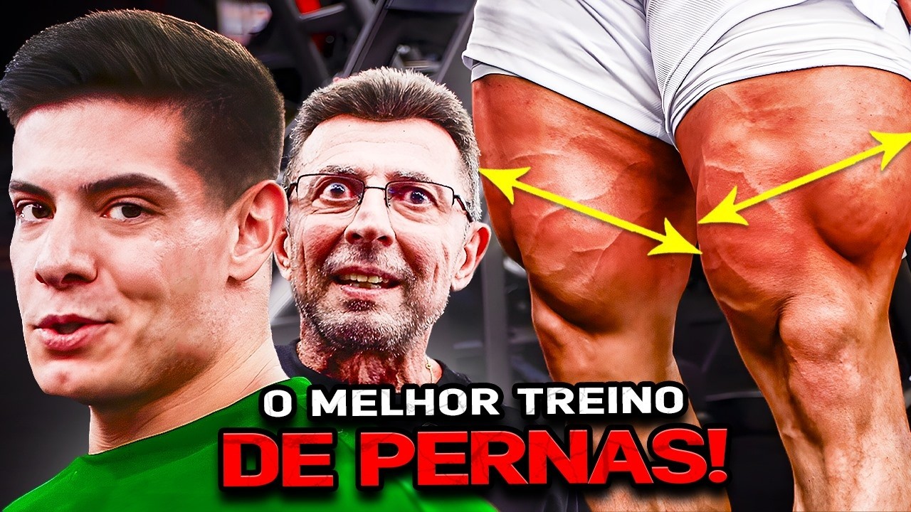 Mestre Johan ensina o treino de pernas que QUALQUER UM consegue fazer