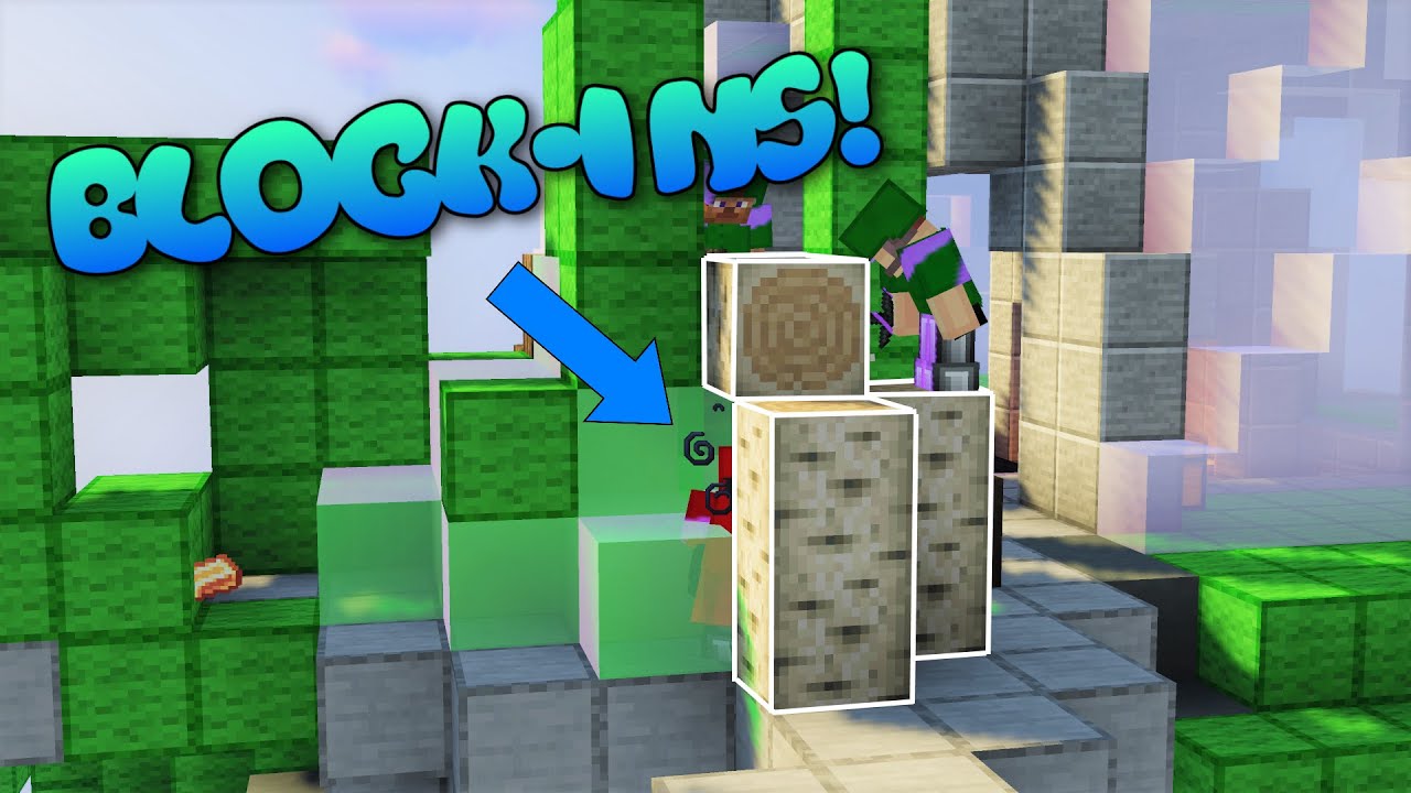 Fast block-ins [Ranked Bedwars]