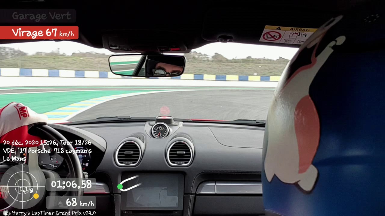 Porsche 718 S circuit Bugatti