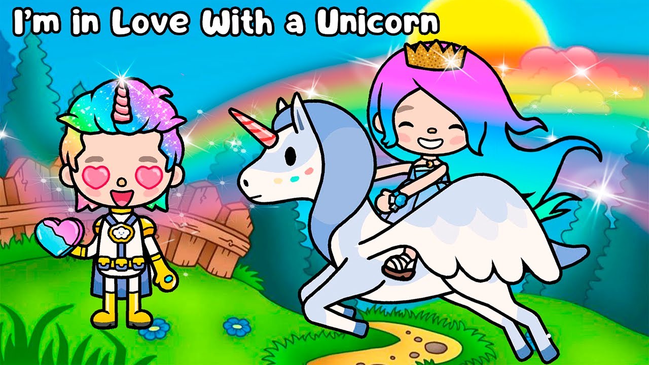I'm in Love With a UNICORN | Love story | Sad story | Toca Boca | Toca Life Story | Rainbow Toca