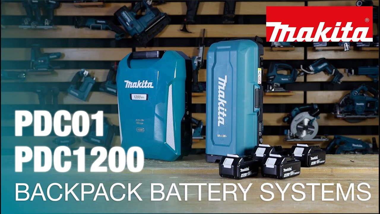 Makita UK PDC01/1200 Backpack Battery System