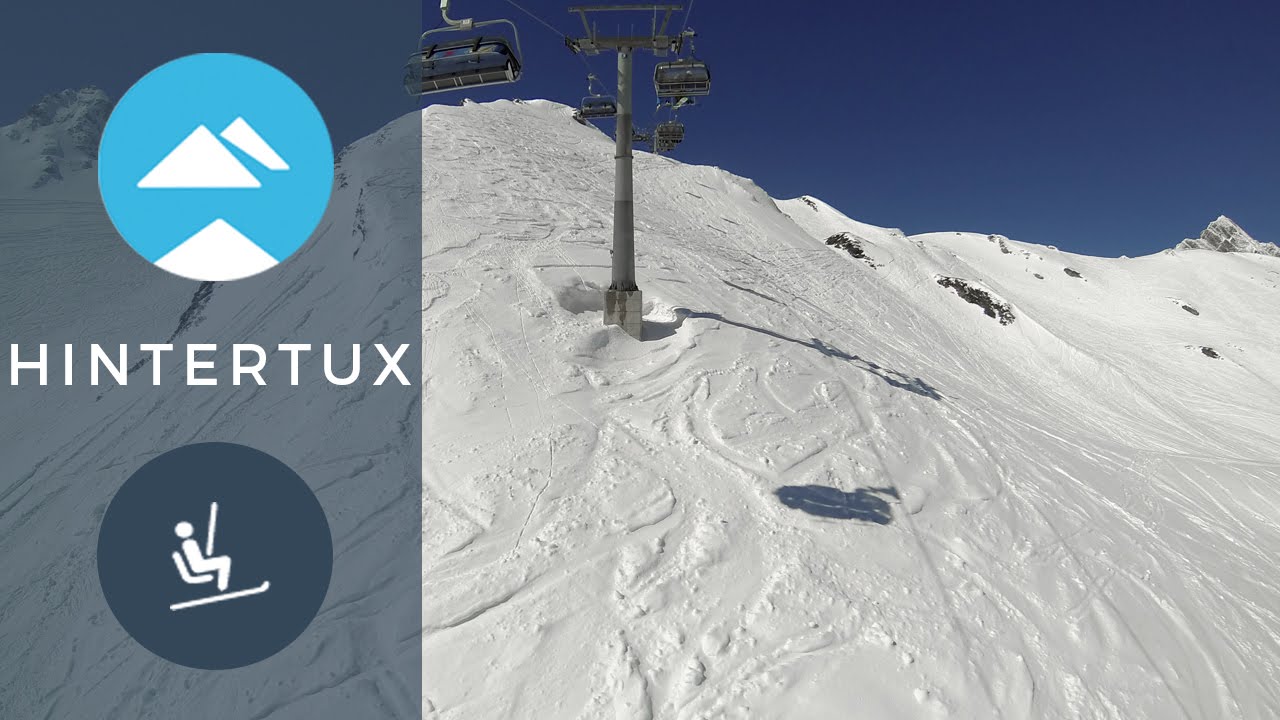 Tuxerjoch chairlift Hintertux Glacier | Piste View