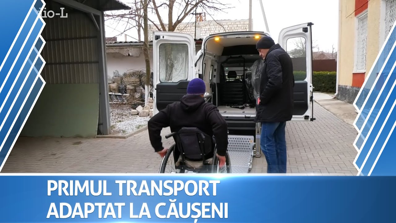 Persoanele cu necesități speciale din Căușeni au în sfârșit un transport adaptat pentru nevoile lor