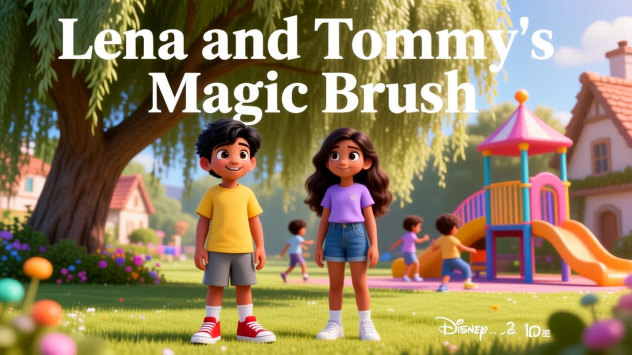 Lena and Tommy's Magic Brush