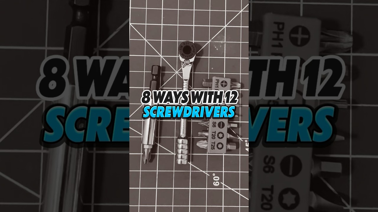 Screwdrivers overkill. #edc #screwdriver #fidget #leatherman #multitool #diy