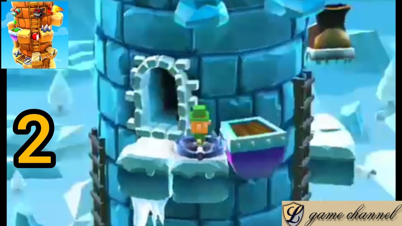 Rocky Castle tower climb android gameplay walkthrough level 21 | l game channel | ios,android