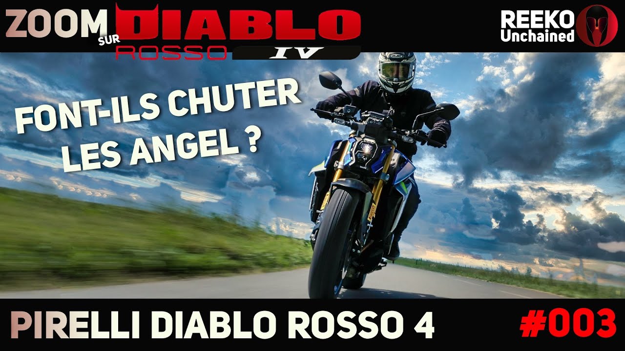 PIRELLI DIABLO ROSSO 4 vs ANGEL GT 2  🔴REEKO Unchained