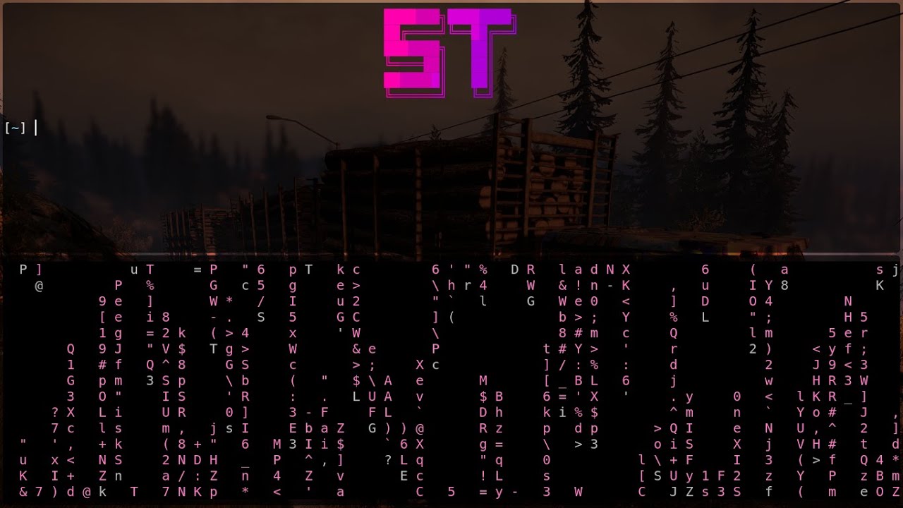 Suckless's dwm, st, dmenu: So easy with my build.