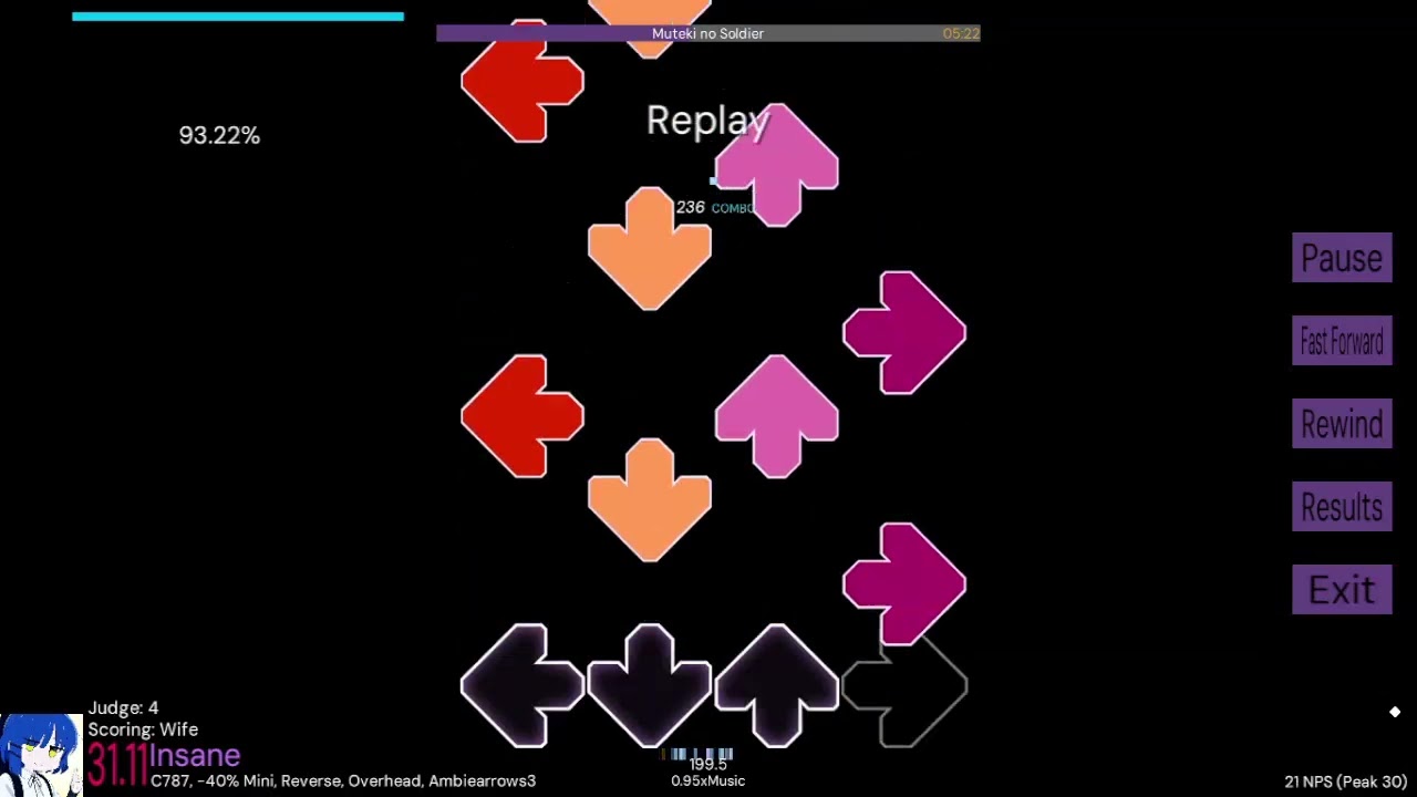 [Etterna] Muteki no Soldier 0.95 J4 AA