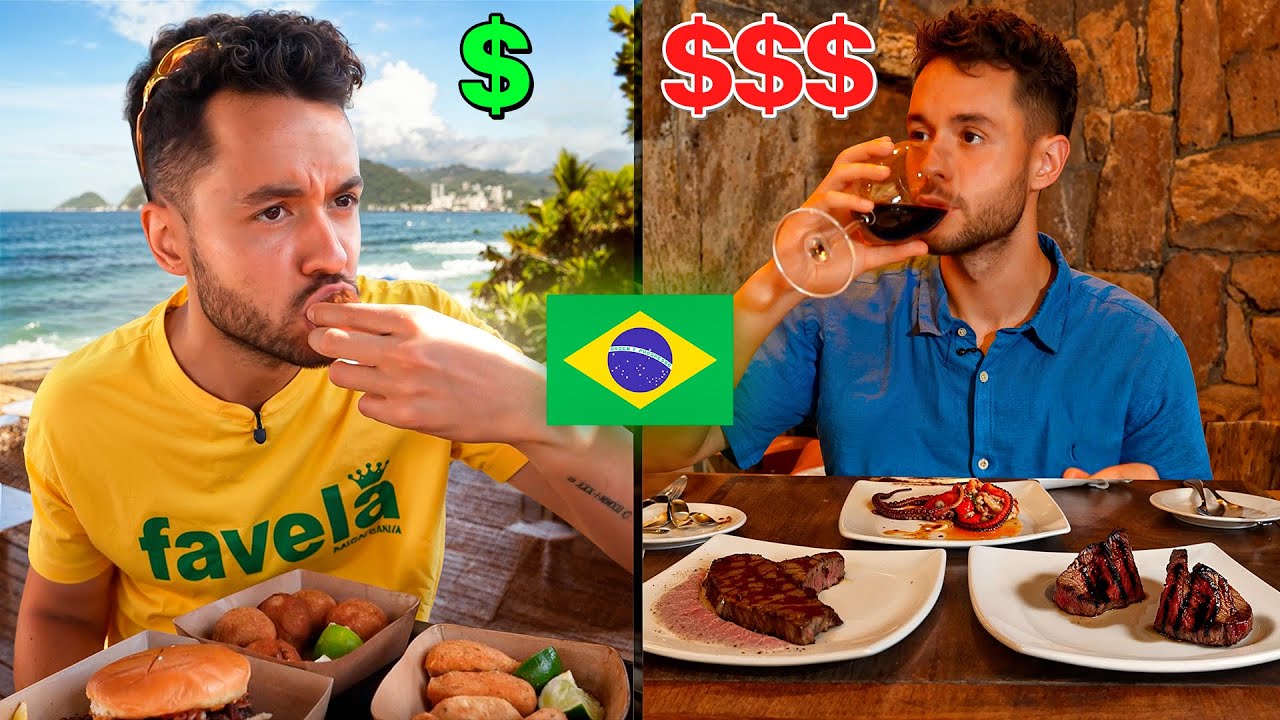 RESTAURANTE DE LUJO VS BARATO EN R&Iacute;O DE JANEIRO - TheGrefg