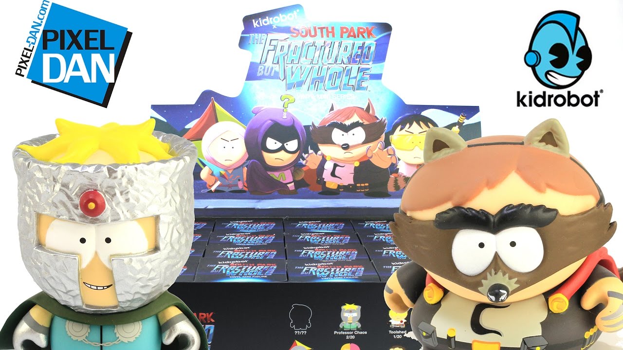 Распаковка мини-фигурки KidRobot South Park The Fractured But Whole из винила
