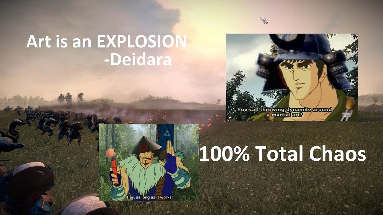 Shogun 2:Total War, Total Chaos when Hojo Visit your castle.