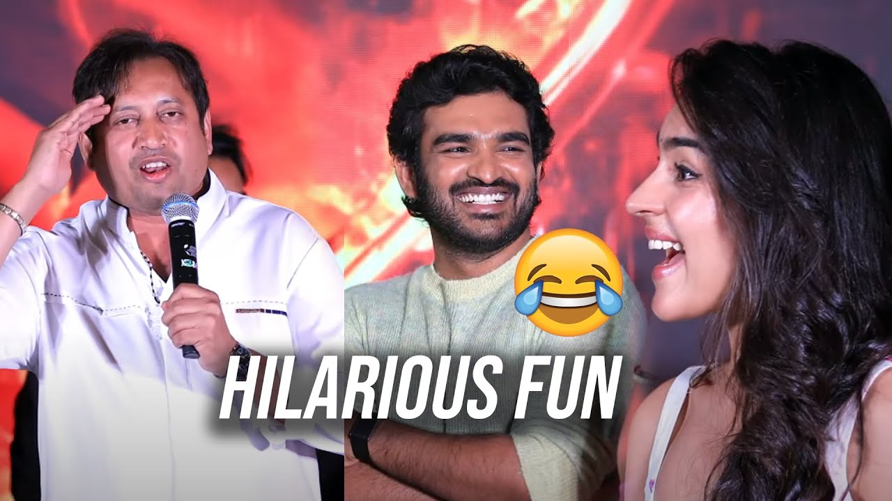 Producer SKN Funny Comments on Yukti Thareja @ KRamp Rampage Blockbuster Meet