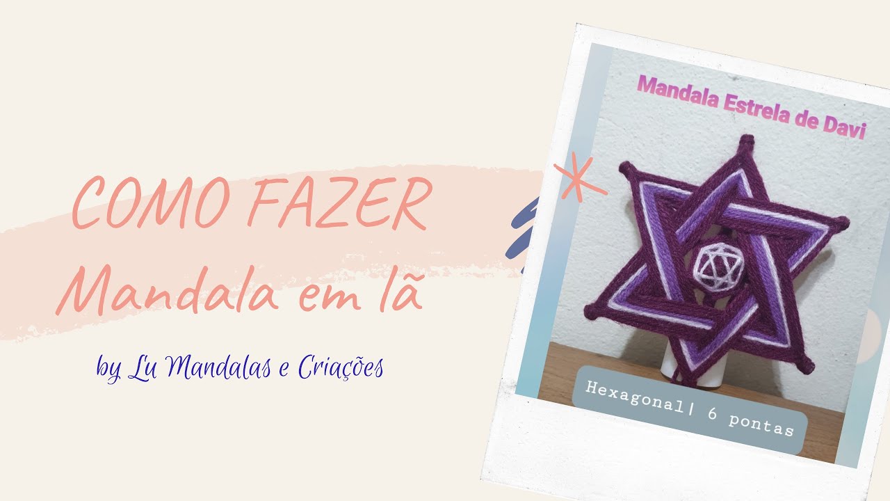 Mandala Hexagonal |Estrela de Davi