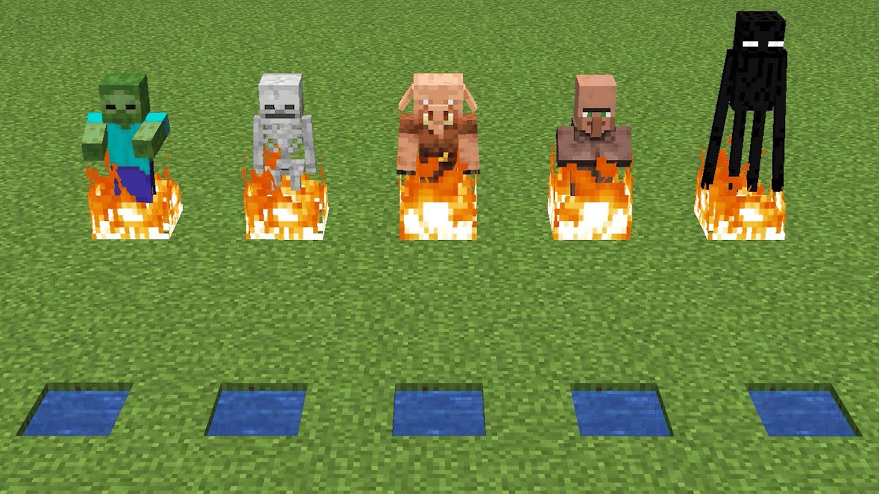 minecraft mobs IQ test