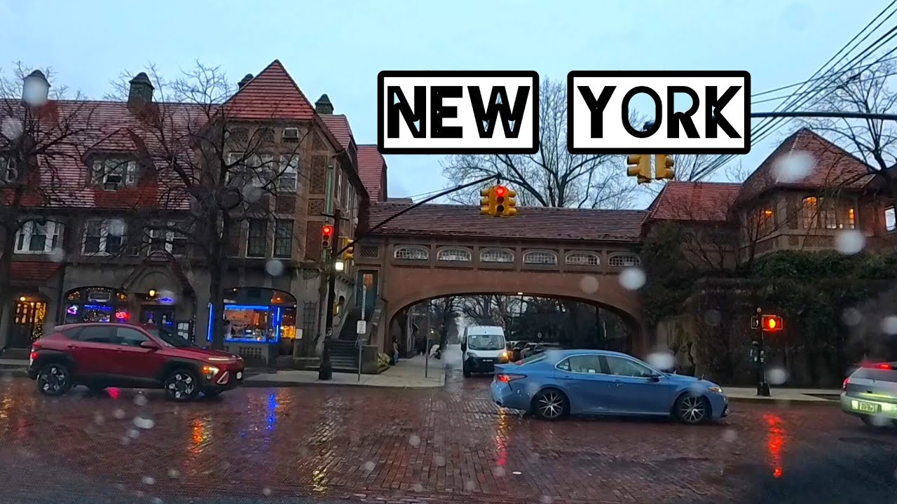 NYC DRIVE QUEENS NEW YORK FOREST HILLS TO ASTORIA  JAN 2026