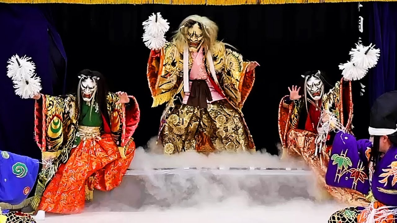 ひろしま安芸高田神楽【紅葉狩】 #吉田神楽団 2026.1.2～ゆめタウン吉田『正月神楽公演』