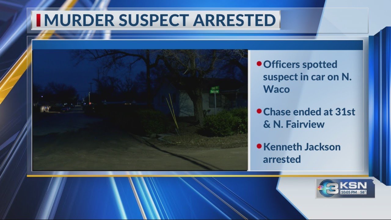 Police arrest double murder suspect in north Wichita