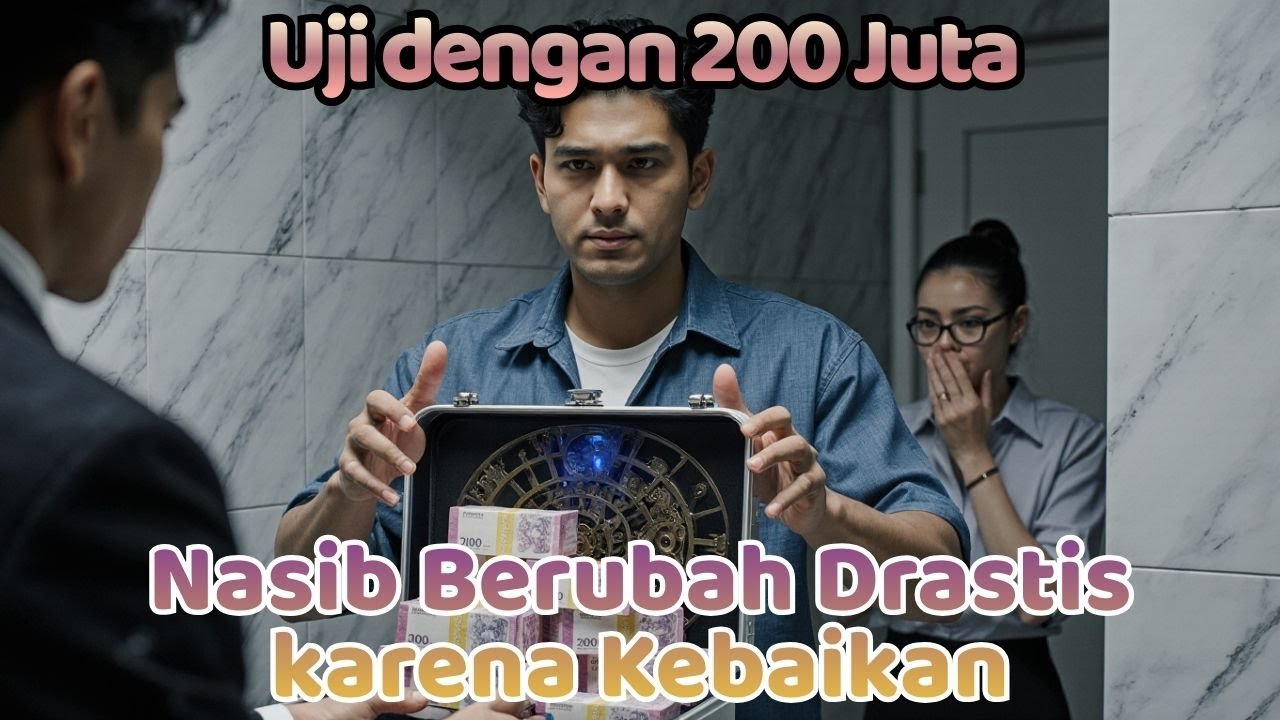 CEO Uji Petugas Kebersihan Pakai 200 Juta, Kebaikan Dia Bikin Nasib Berubah Gila!.