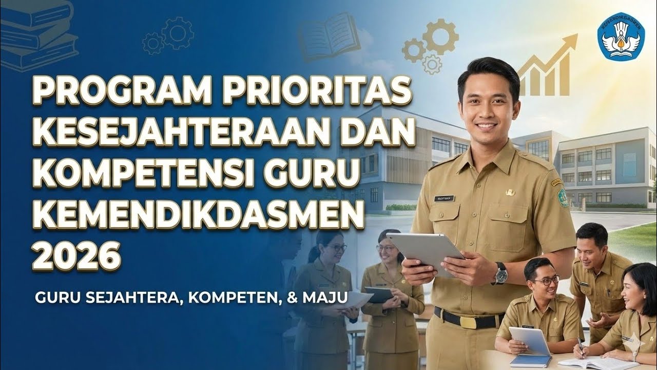 Program Prioritas Kesejahteraan Guru dan Kompetensi Guru Kemendikdasmen