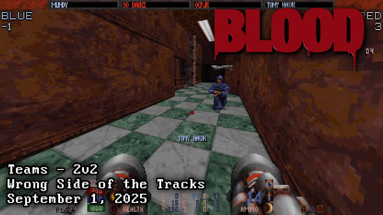 Blood (1997) | Teams Multiplayer - E1M2 - Sept 1, 2025