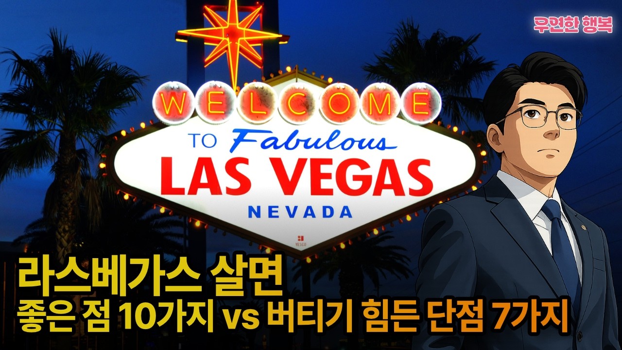 라스베가스 살면 좋은 점 10가지 vs 버티기 힘든 단점 7가지, 라스베가스 5년차