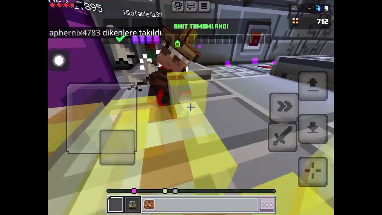 Mc mob maze oynuyoz!!(mc bedrock)