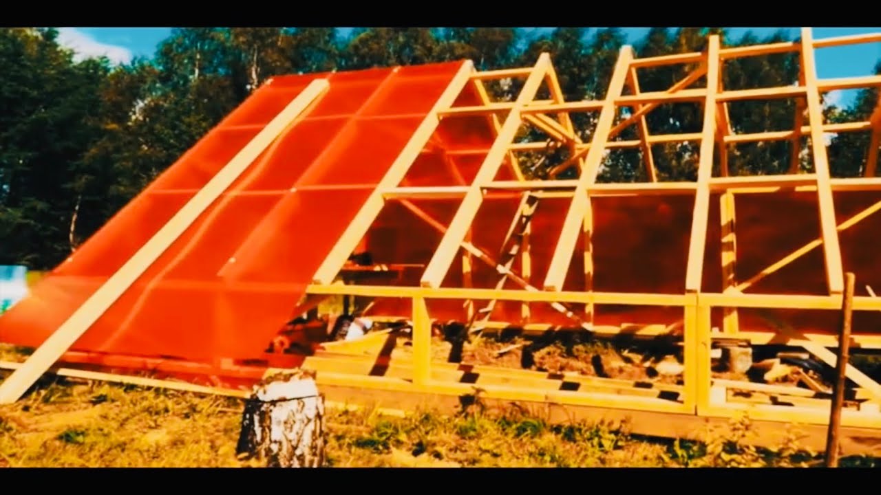 FAIRE UNE SERRE BOIS ET POLYCARBONATE SOI-MÊME DU DEBUT Á LA FIN