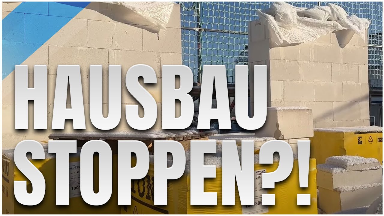 Deswegen stoppe ich den Hausbau nicht | Hausbau Blog #32