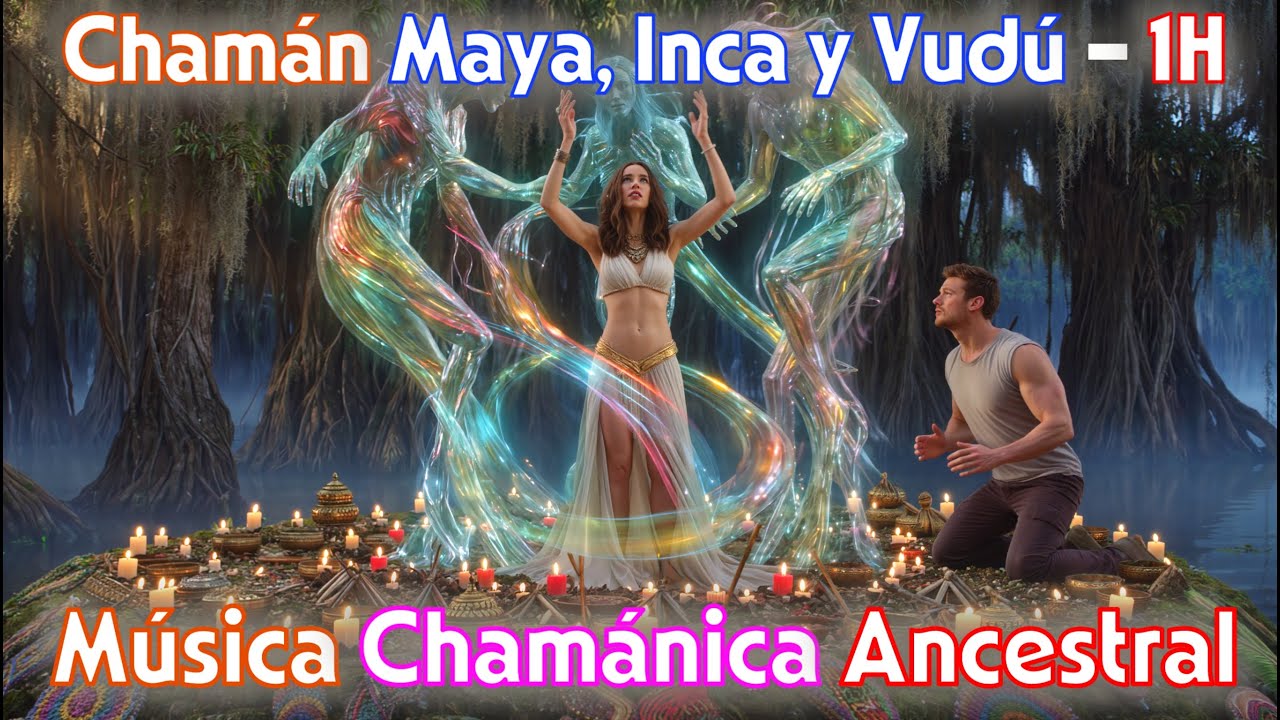 M&uacute;sica Maya Azteca Inca Cham&aacute;nica  - 1 Hora de Meditaci&oacute;n Tribal 4K