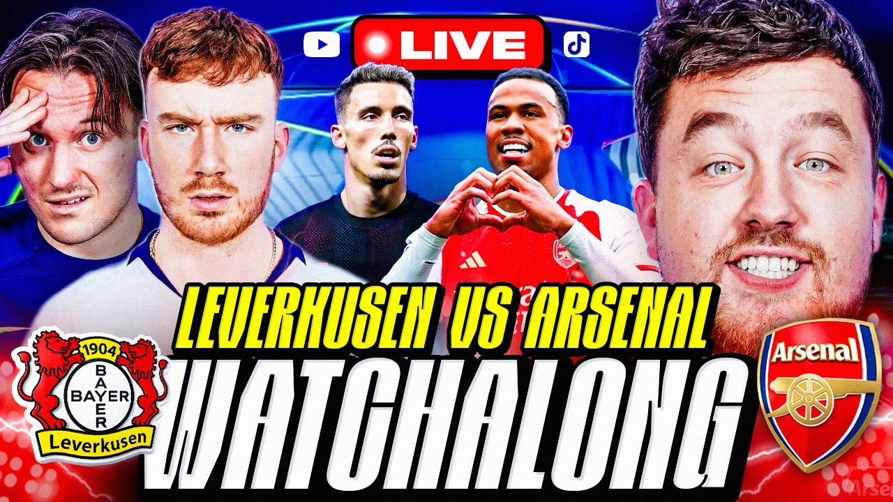 BAYER LEVERKUSEN vs ARSENAL - WATCHALONG | Back Post Podcast