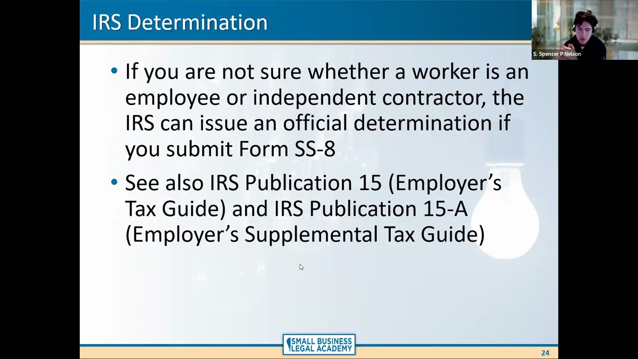 Small Business Compliance & Legal Foundation Series (1 of 6): Tax for Small Businesses
