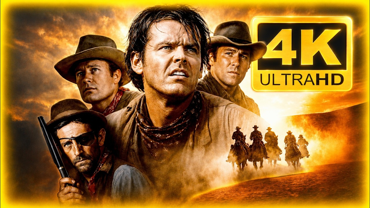 🎬 Побег в никуда (1966) 4K | Культовый вестерн с Джеком Николсоном 🤠🔥 | Выживание