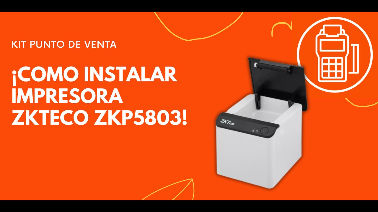 Como Instalar Impresora Térmica Bluetooth De 58mm Recibos Pos Usb Zkp5803 en Android