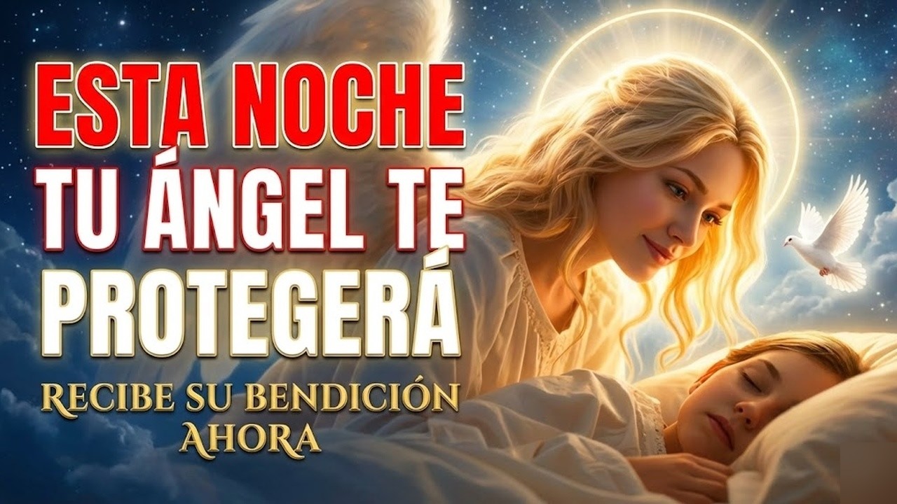 NO DUERMAS SIN OÍR Y RECIBE LA PROTECCIÓN DE TU ÁNGEL GUARDIÁN ESTA NOCHE
