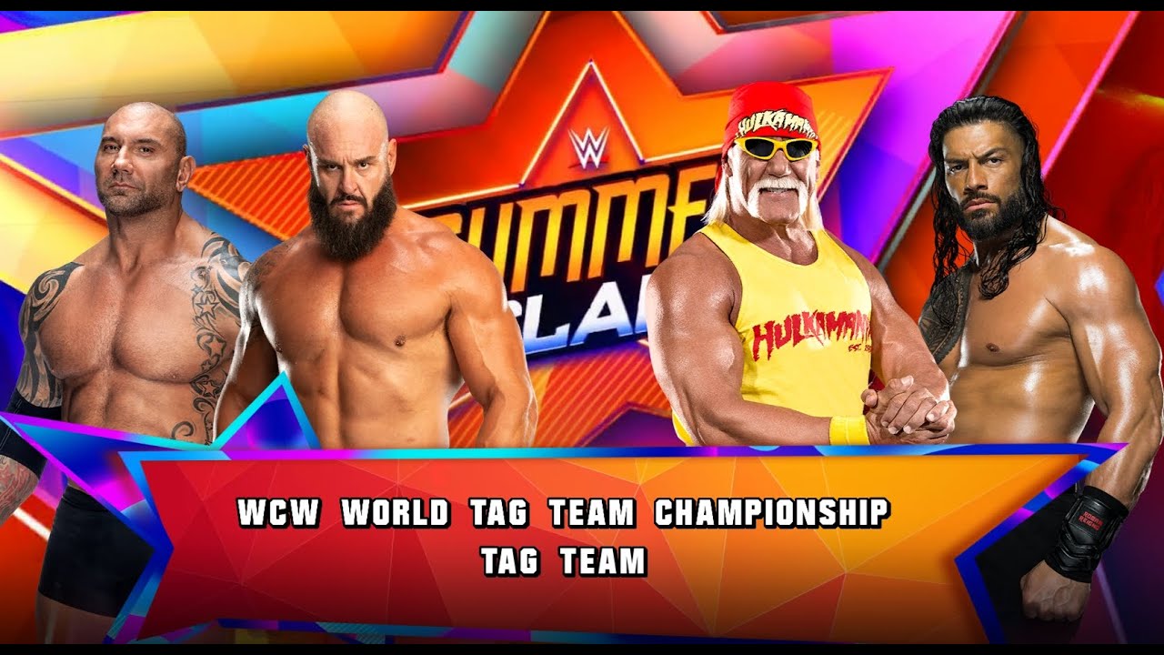 FULL MATCH: HULK HOGAN & ROMAN VS BRAUNSTROMAN & BATISTA CHAMPIONSHIP #wwe #wwe2k23 #wweraw #wwe2k24