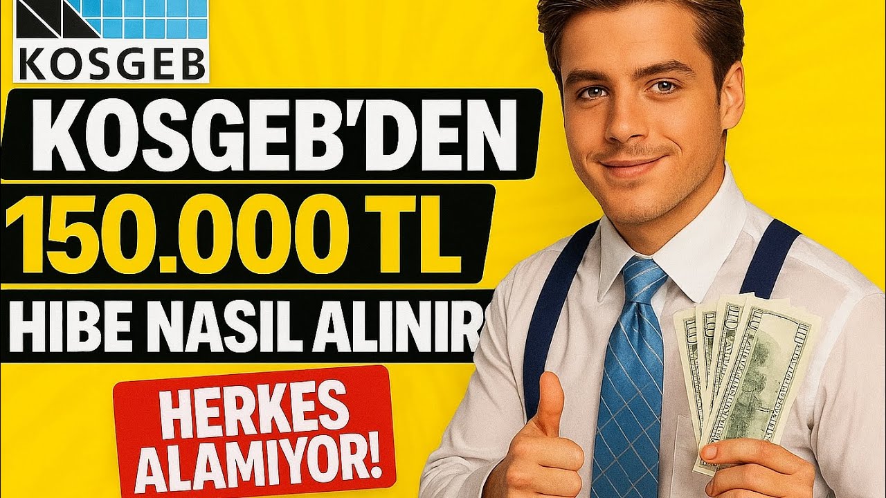 KOSGEB’den 150.000 TL aldım ! HİBE NASIL ALINIR?‼️ hibe şartları neler ? İş Planı Nasıl Yazılır?