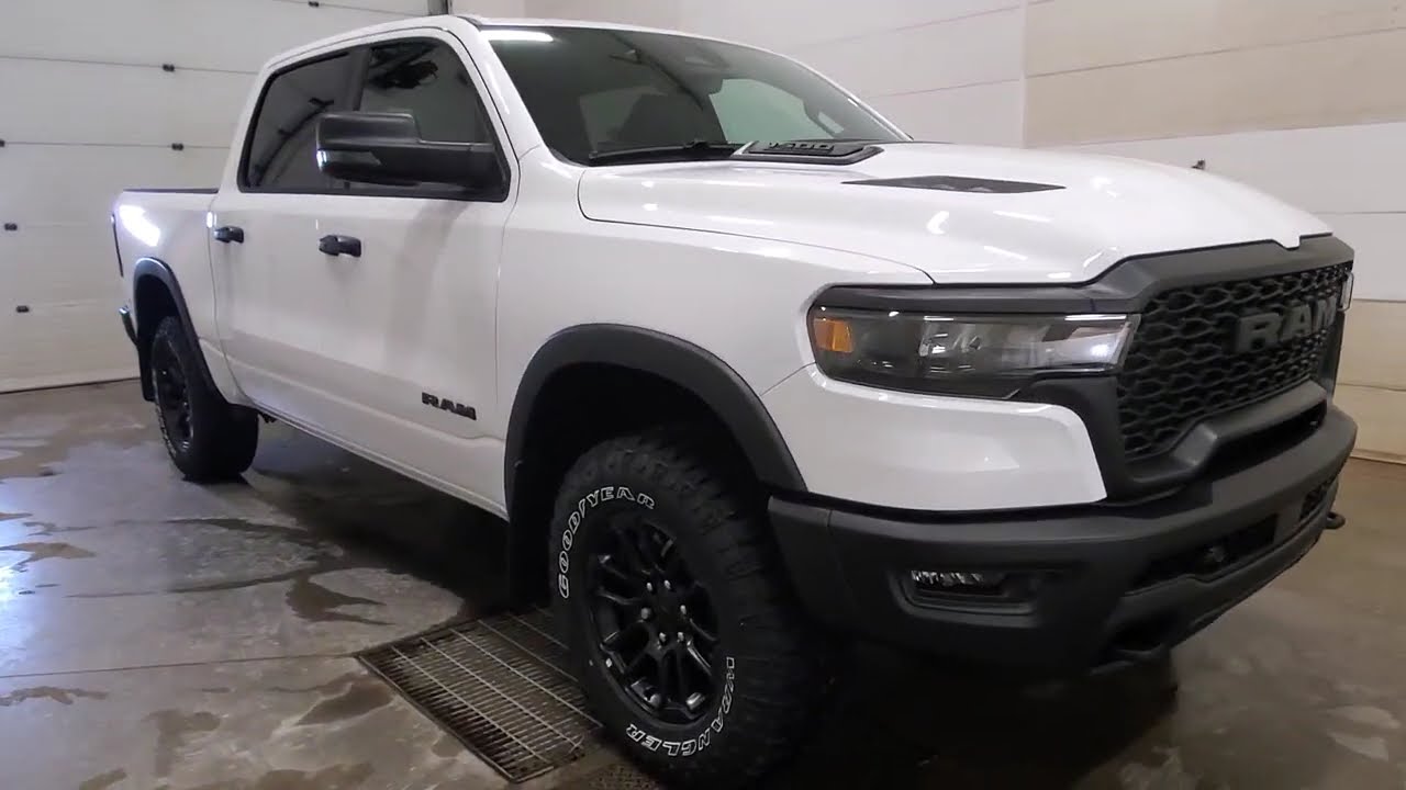 2026 Ram 1500 Rebel - White - Stock 6926