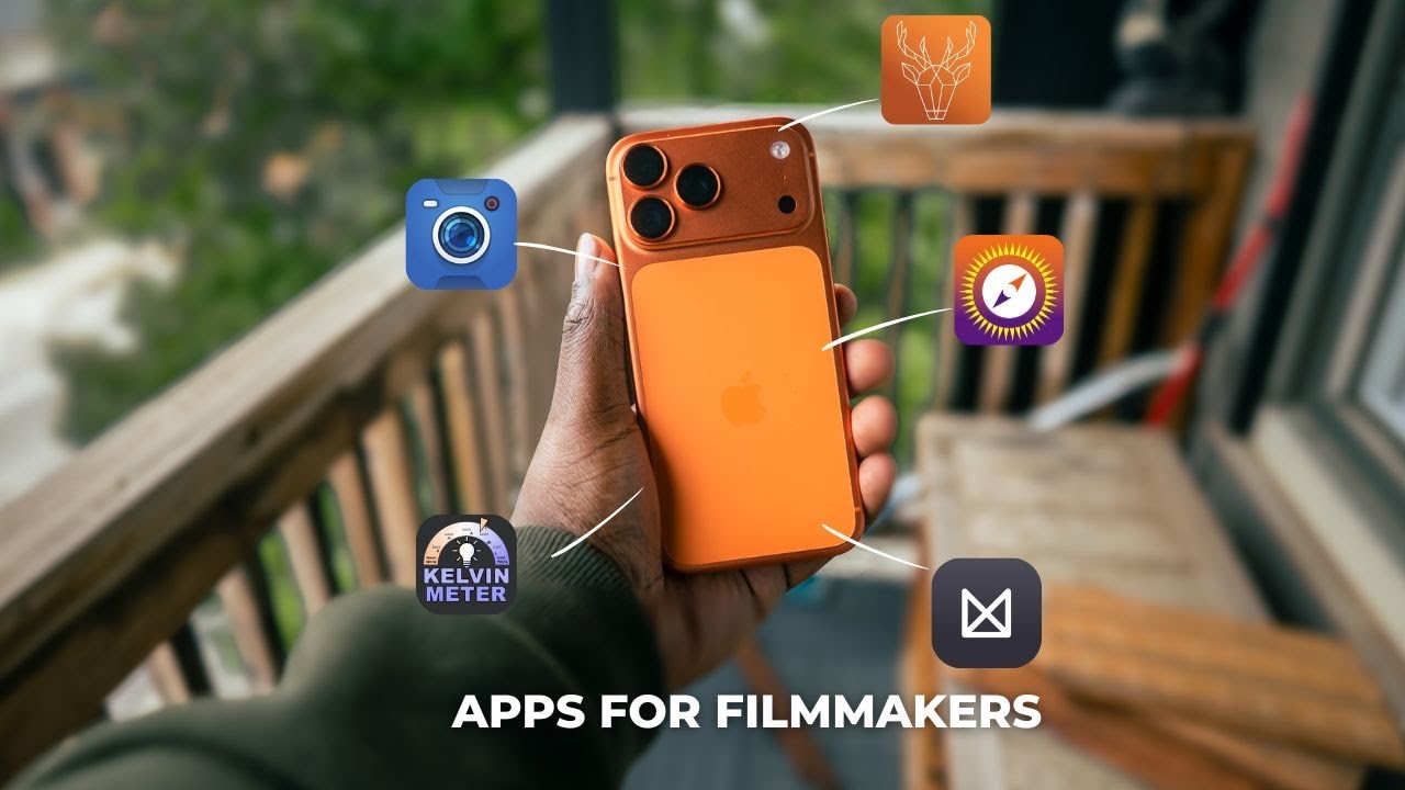 Aplikacje na iPhone'a, o kt&oacute;rych powinni wiedzieć tw&oacute;rcy film&oacute;w