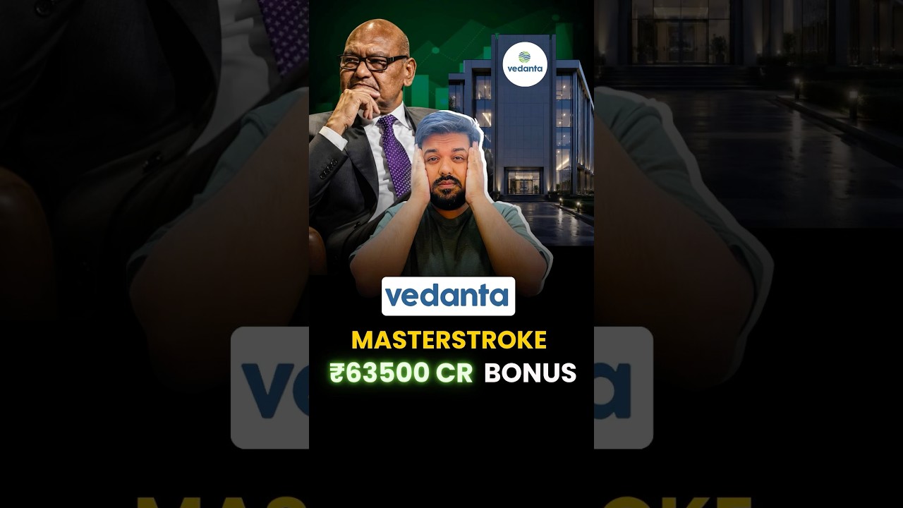 Vedanta&rsquo;s ₹63,500 Cr Masterstroke: The 5-Way Split Explained #shorts #capiyushbafna #trending
