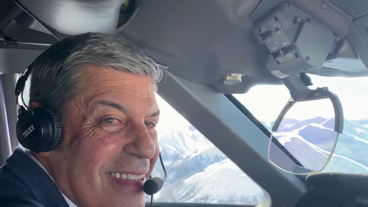 APROACHING IN SAMEDAN SWITZERLAND - G 550