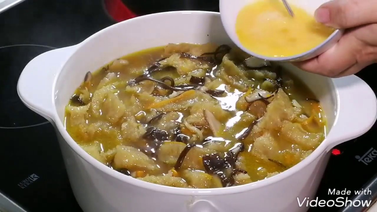 Fish maw soup 鱼漂汤