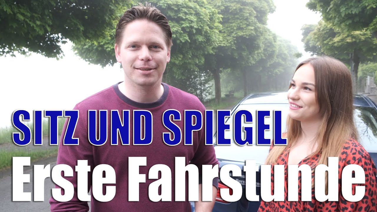Erste Fahrstunde - Sitz einstellen und Spiegel justieren im BMW
