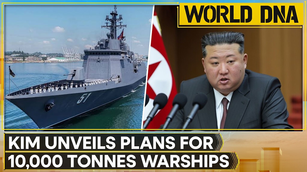 Kim Unveils Nuclear Navy Plan: North Korea To Build 10,000-Tonne Warships | WION World DNA