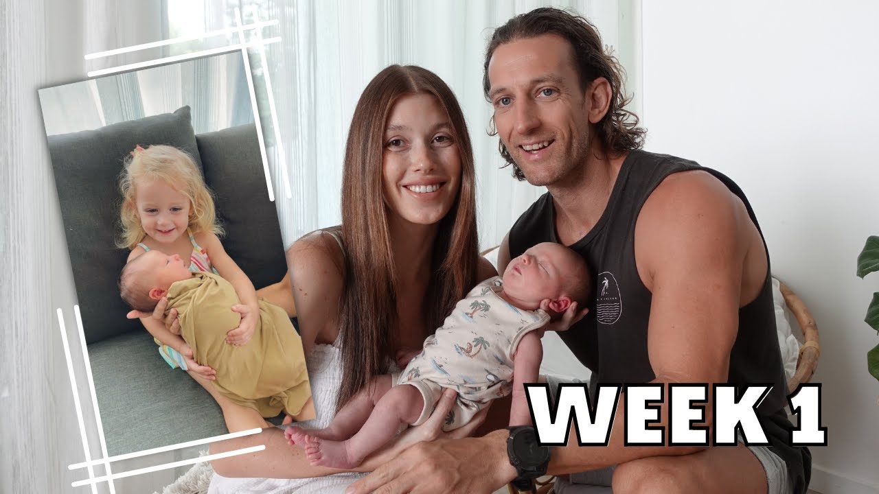 FIRST WEEK WITH A NEWBORN // Our Toddler's Adorable Reaction!!