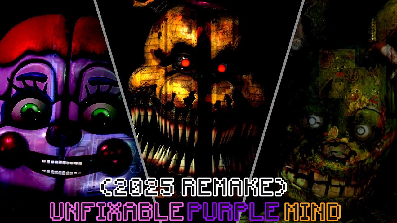 Unfixable Purple Mind (2025 Remake) | FNAF MASHUP - DAGames | CHRISTMAS SPECIAL