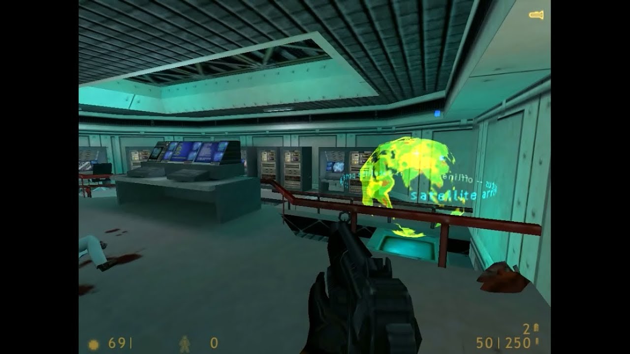 تختيم لعبة HALF LIFE هاف لايف او كونتر صراصير .....^^اقتحام المقر الرئيسي.^^.... (الحلقة 5)